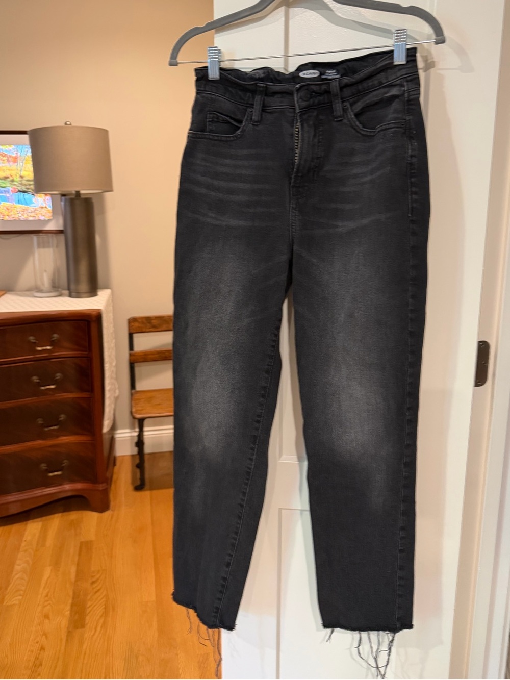 Old Navy The Sky High Straight Jeans